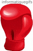 Un gant de rugby de couleur rouge