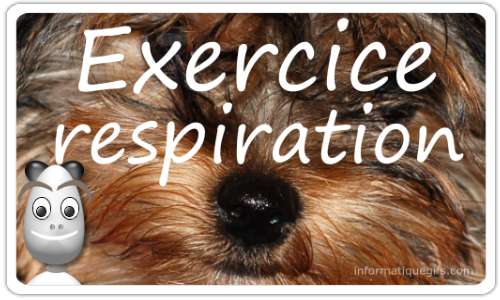 Exercice de respiration