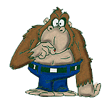 image gif chimpanzé