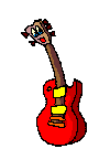 image gif guitare rouge