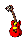 image gif guitare rouge